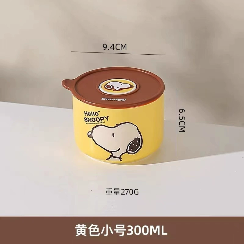 Snoopy, nuby, подарочная коробка, милый набор из 3 предметов, подарок на день рождения