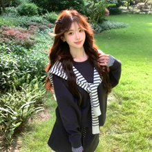 韩系女装秋套装穿搭卫衣裙子2025新款高级感巨好看气质整套小个子