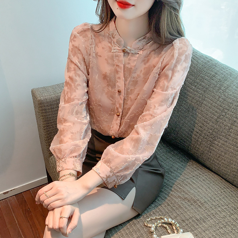 Autumn elegant retro velvet long-sleeve