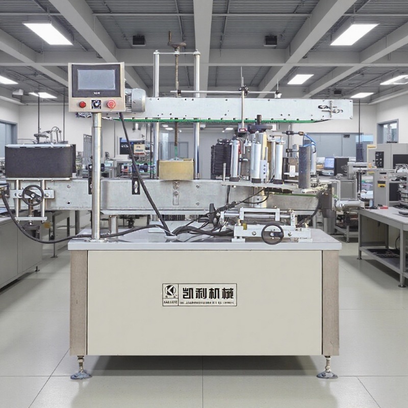 全自动不干胶双面贴标机 洗衣液塑料桶贴标  洁厕剂双面贴标机