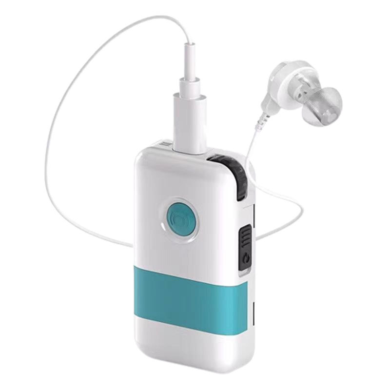 Caja de audífonos para 70 años de edad 80 años de edad recargable especial libre de ruido ancianos sordos severos oído trasero al por mayor