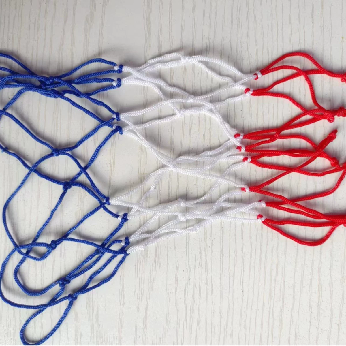 Красный, белый и синий трехцветный ручной работы смелый Карманный Мяч Портативный Баскетбол Футбол все виды мячей Чистый Карманный сетчатый мешок производитель