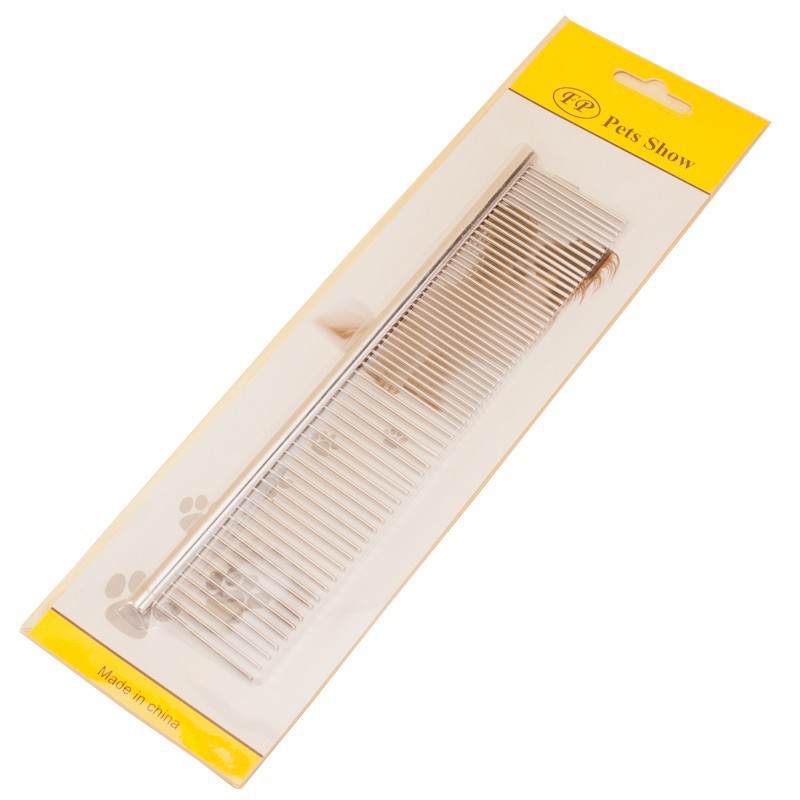 Peine para el cuidado de gatos, cepillo para el cuidado de mascotas, peine para gatos, peine para perros, cepillo para eliminar el pelo suelto, peine de púas.