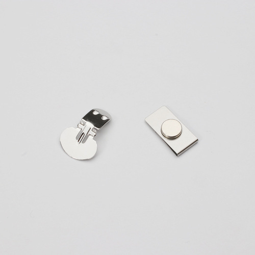 Magnetic Tie Clip Anti-wrinkle Seamless Shirt Magnetic Buckle Anti-Float Invisible Placket Fixed Buckle Magnetic Tie Clip