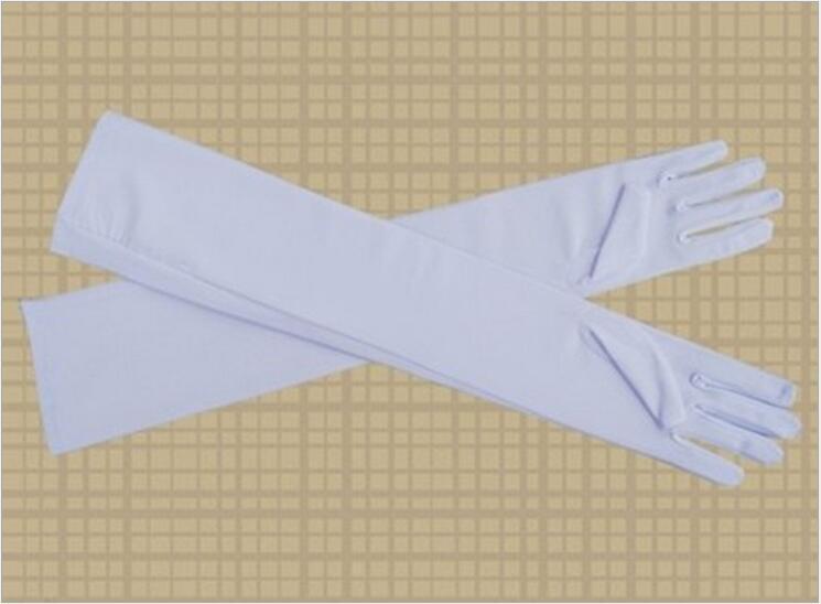 舞台裝情趣演出服高彈力手套歌手夜店鋼管舞過肘手套長筒手套