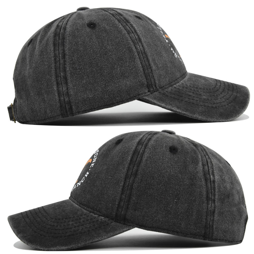 Cappellino da baseball con visiera curva, in seta stampata con pietra gialla e graffiti, cappello da sole personalizzato_voghion.com