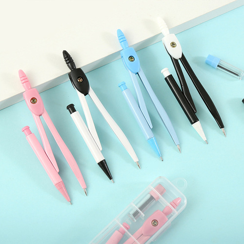 Direct supply of compass set manufacturers for primary and secondary school students, exam drawing, design, drafting tools, mathematical teaching aids, wholesale