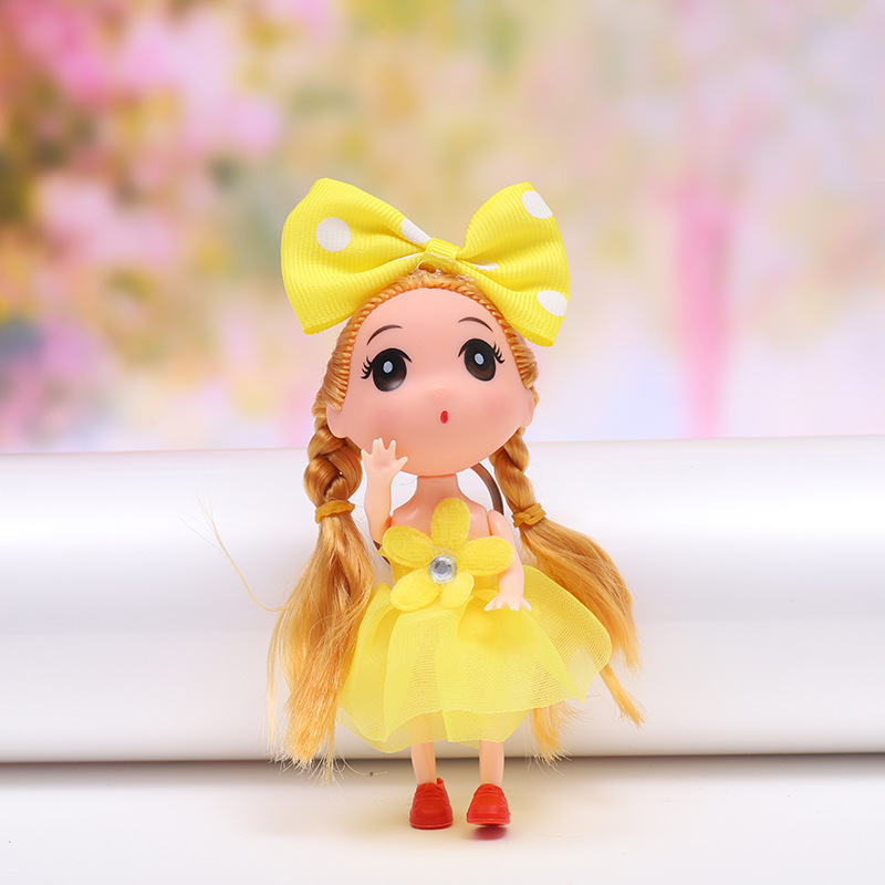 12センチの女の子の人形のおもちゃの人形のキーホルダーのペンダント|undefined