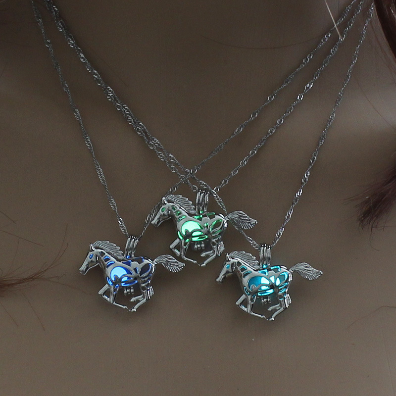 Plating Design Fashion Tortoise Lotus Horse Alloy Pendant Necklaces Halloween Wholesale