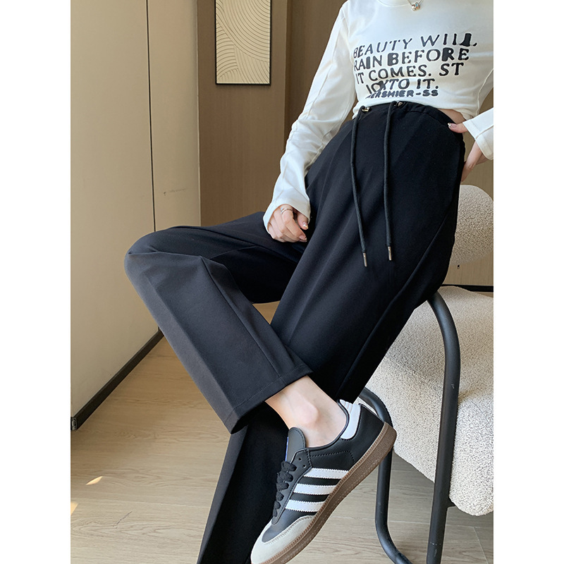 Spring and Autumn Maternity Drawstring Pants Loose Straight Pants Maternity Wear Nine-Point Cargo Pants Belly Support Suit Pants Winter Long Pants Summer Spring and Autumn Maternity Drawstring Pants Loose Straight Pants Maternity Wear Nine-Point Cargo Pants Belly Support Suit Pants Winter Long Pants Summer