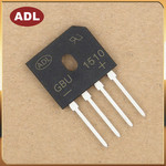 奥德利 整流桥 GBU1510 15A1000V 扁脚桥堆 进口芯片 厂家 GBU15
