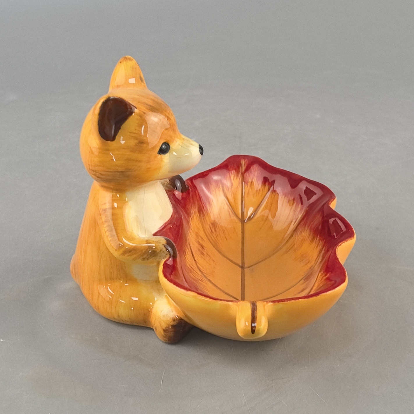 Creativo y encantador jarro de té de gato para atraer la riqueza, estantería de té de gato, tanque de almacenamiento a prueba de humedad, mini jarro de té portátil de viaje