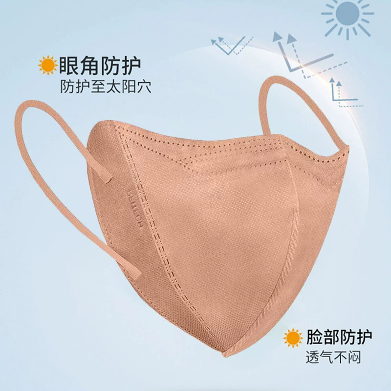 Новая летняя маска для защиты глаз от солнца для взрослых, такой же стиль, как банан, 3D стерео цветная маска Morandi оптом