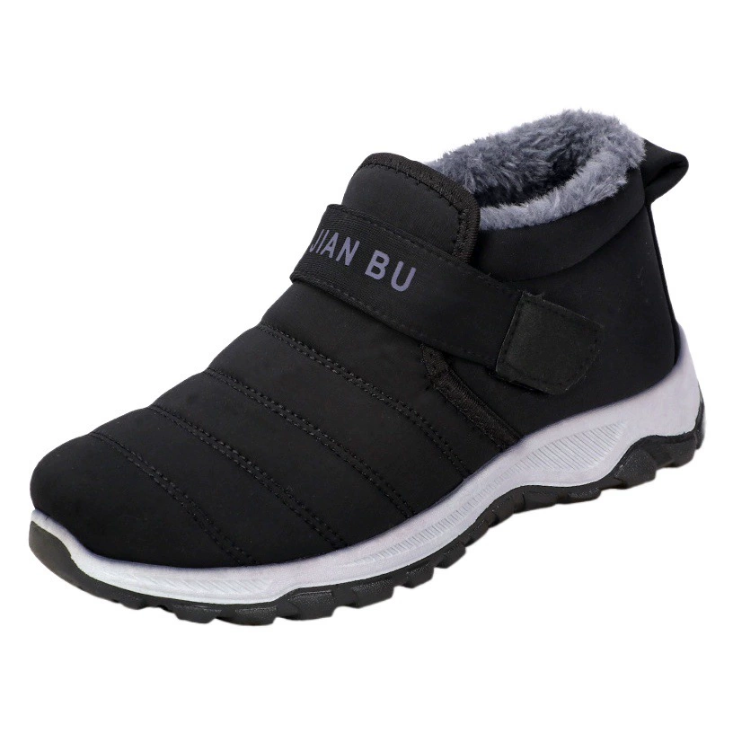 Оптовая продажа от производителей, старая Пекинская хлопчатобумажная обувь, мужская утолщенная мужская обувь на флисовой подкладке, зимняя повседневная обувь, теплые зимние сапоги, Мужская хлопчатобумажная обувь