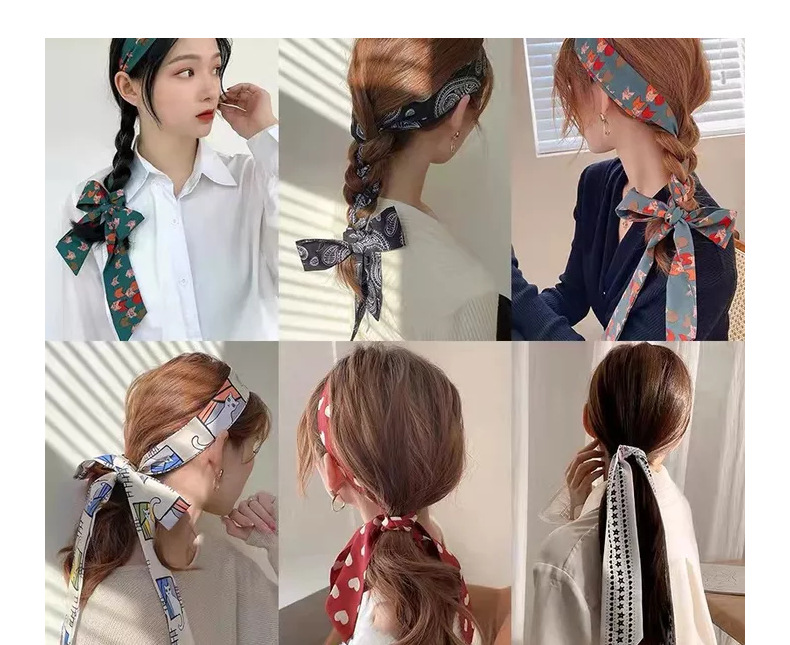 Animal, Flower Pattern Women'S Gender Fashion Animal Flower Cloth Printing Hair Band 1 Piece