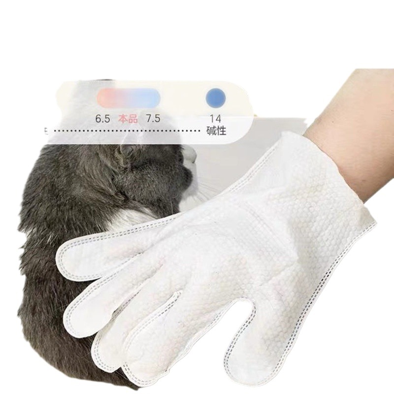 Toallitas húmedas para mascotas, guantes para perros y gatos, toallitas húmedas portátiles sin enjuague, eliminan olores, productos de limpieza para manchas de lágrimas en gatos, venta al por mayor