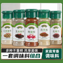 黑白胡椒五香粉面烧烤调味品孜然辣椒花椒盐粉烤肉羊肉串蘸撒为溢