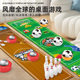 Cross-border curling ball indoor leisure parent-child interactive battle bowling football Children's Desktop interactive game toy