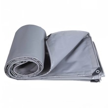 加厚耐磨PVC灰色刀刮布防雨布防晒防水篷布遮阳户外货车全盖盖货