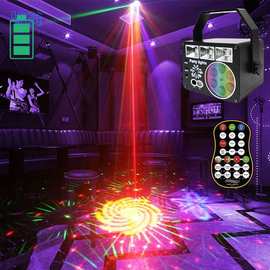 fpTusb彩灯浪漫氛围LED声控旋转魔球灯家用DJ房间客厅KTV蹦迪舞厅