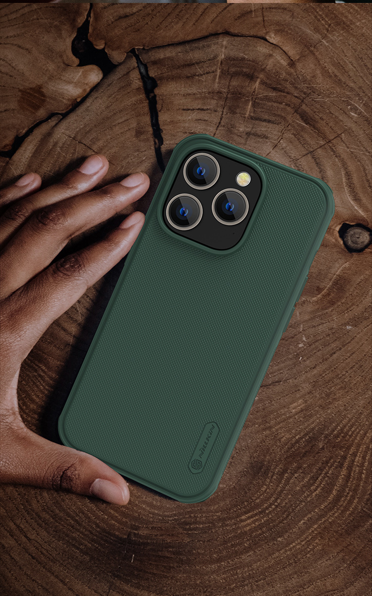 Ốp lưng Nillkin siêu mỏng mờ cho iPhone 14 Plus / 14 Pro Max — Khiên PRO-đen, Khiên PRO-Đỏ chi tiết 11