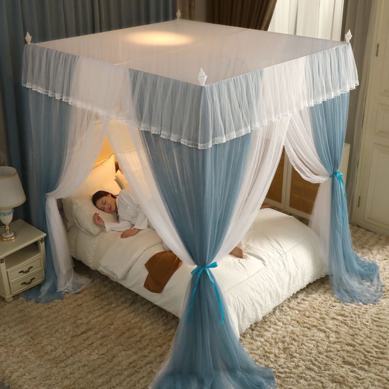 Double-layer mosquito net for home use