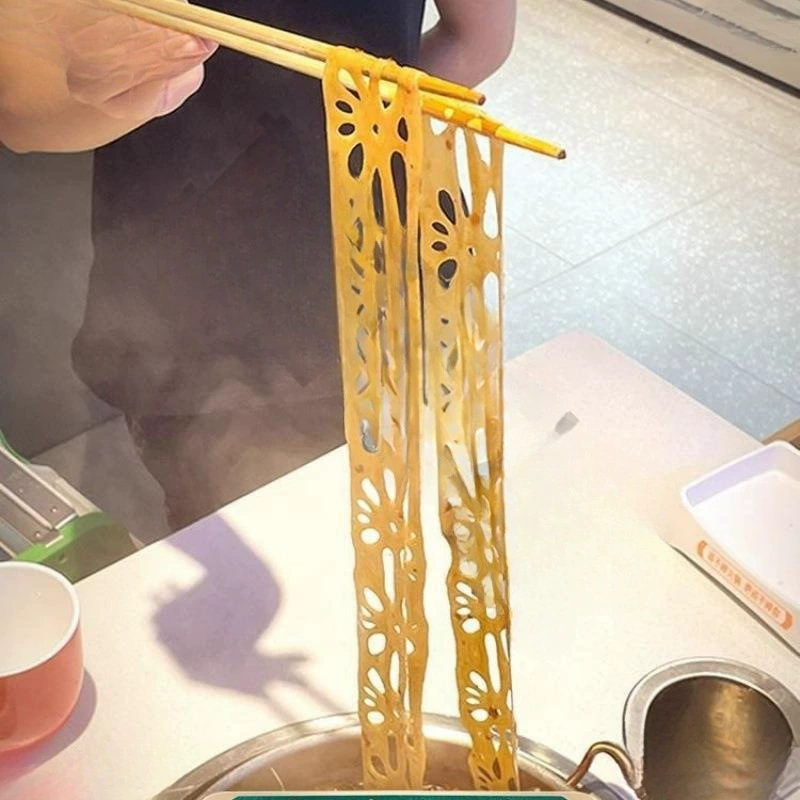 Internet celebrity window lotus root slice machine lotus root slice long slice thousand silk potato silk waterfall potato chip machine commercial