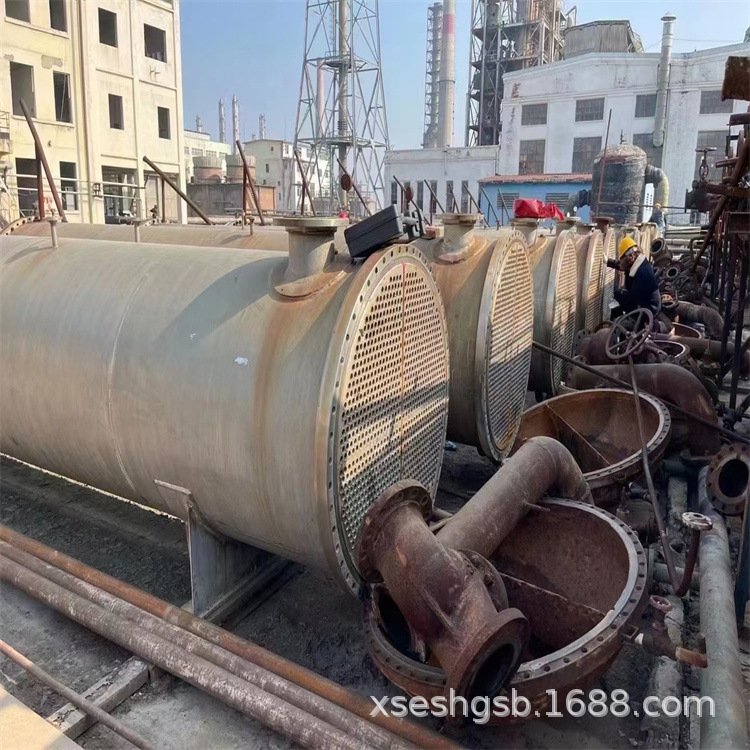 不锈钢冷凝器 二手不锈钢冷凝器 列管式 U型管 螺旋板换热器 钛材