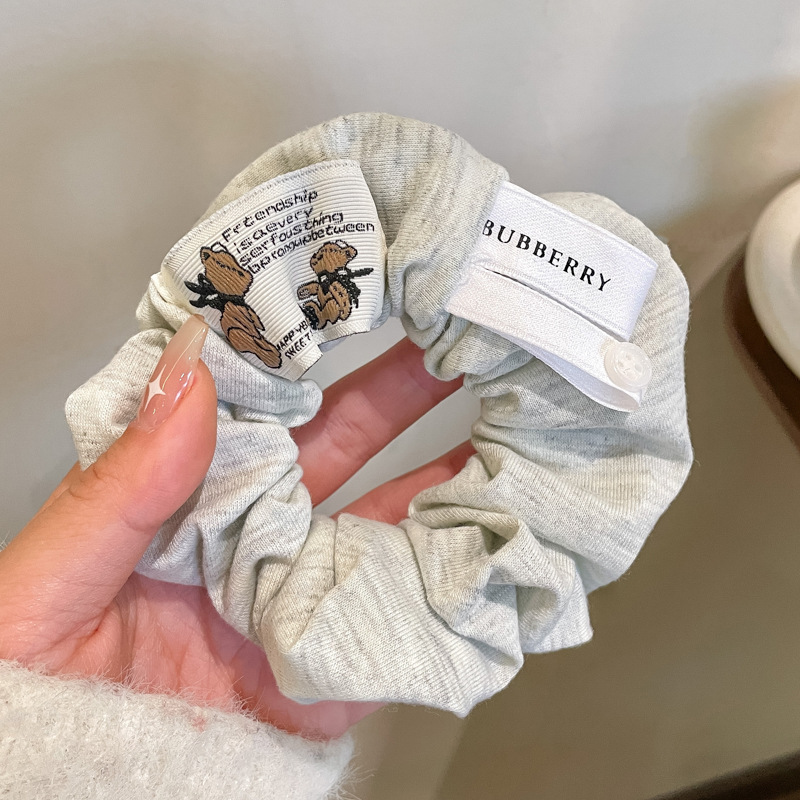 2 # anillo de pelo de oso marrón