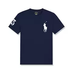 Malaysia Round Neck T-Shirt Short-Sleeved Men's Business Men's Printed Malaysia Logo Pure Cotton Shirt Summer New Slim Fit Shirt