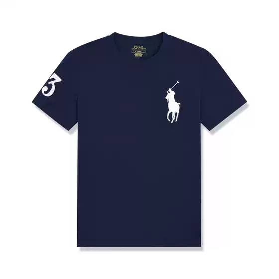 Malaysia Round Neck T-Shirt Short-Sleeved Men's Business Men's Printed Malaysia Logo Pure Cotton Shirt Summer New Slim Fit Shirt