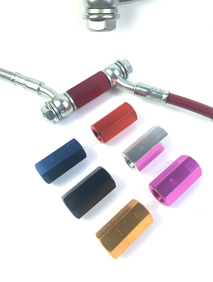 Motorcycle Electric Bottle Car Suitable for Brake Upper Pump Heightening and Extension Joint Brake Oil Pipe Extension Seat