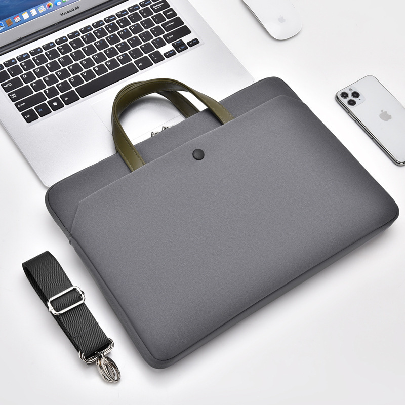 Laptop Bag 14 Inch Premium Texture Briefcase for Apple Huawei Laptop Bag Tablet Bag Laptop Bag 14 Inch Premium Texture Briefcase for Apple Huawei Laptop Bag Tablet Bag