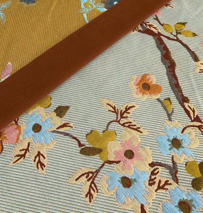 Couvre-lit en coton fleuri 6