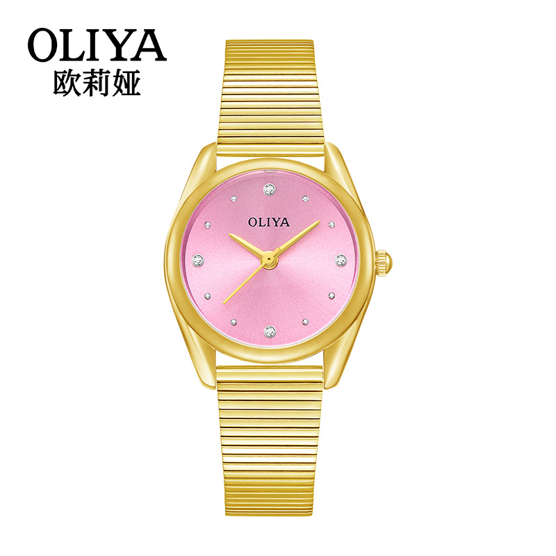 Oliya Oliya Watch New Style Ins Style High-Looking Waterproof Women's Watch Douyin Kuaishou Taobao Cross-Border