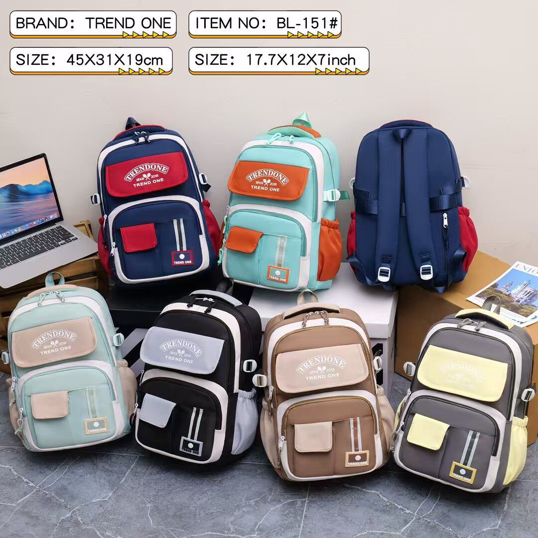 少女学院风大容量书包韩版ins初中生轻便百搭森系双肩包旅行背包