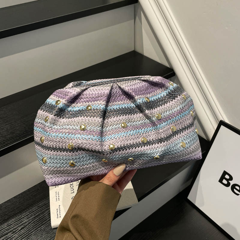 2026 nicho de diseño de gran capacidad de tejer casual nuevo estilo de moda de viaje de vacaciones de playa bolsa de mano mujer