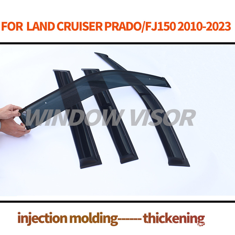 For Toyota Prado Rain and Sunlight Land Cruiser Prado fj150 Window visors
