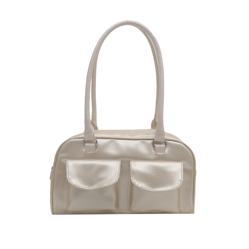 Tendencia femenina de otoño hermoso bolso de mano pequeño, bolso popular este año 2024, nuevo estilo coreano bolso de hombro de moda