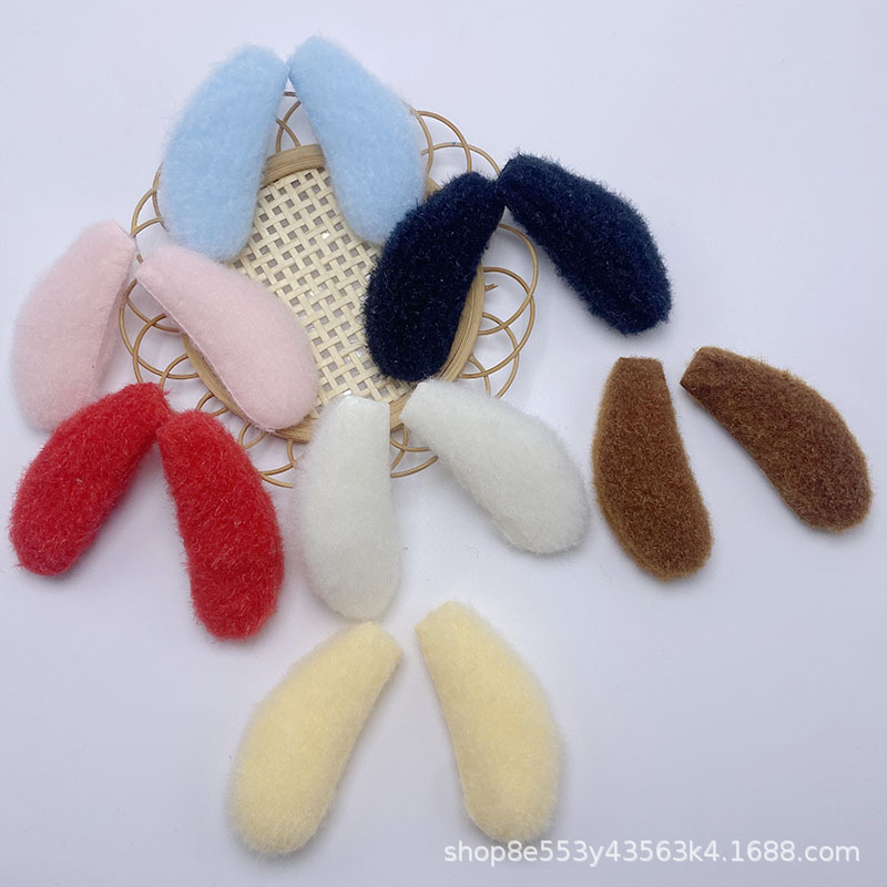 Double-sided plush children's headband, doll, decorative accessory, DIY