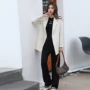 春秋修身新款学院风小西服
