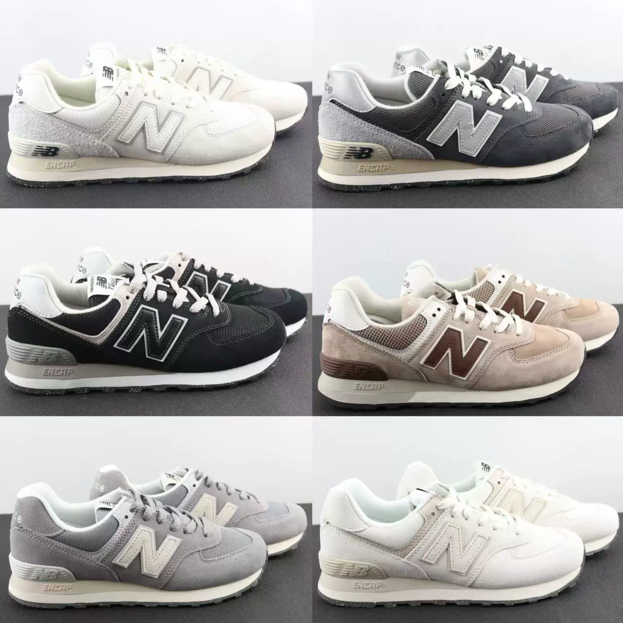 Putian Chun оригинальный nb574 новый осенний и зимний ретро, чтобы увеличить мужскую и женскую обувь повседневная пара бег кроссовки внешней торговли