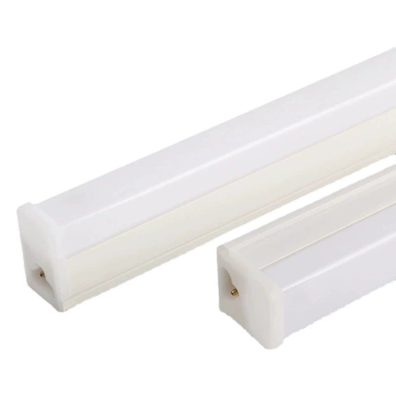 Светодиодная лампа t5, цельнопластиковая лампа t5, лампа с квадратным кронштейном, прямые поставки с фабрики, светодиодная лампа 1.2m лампа t5