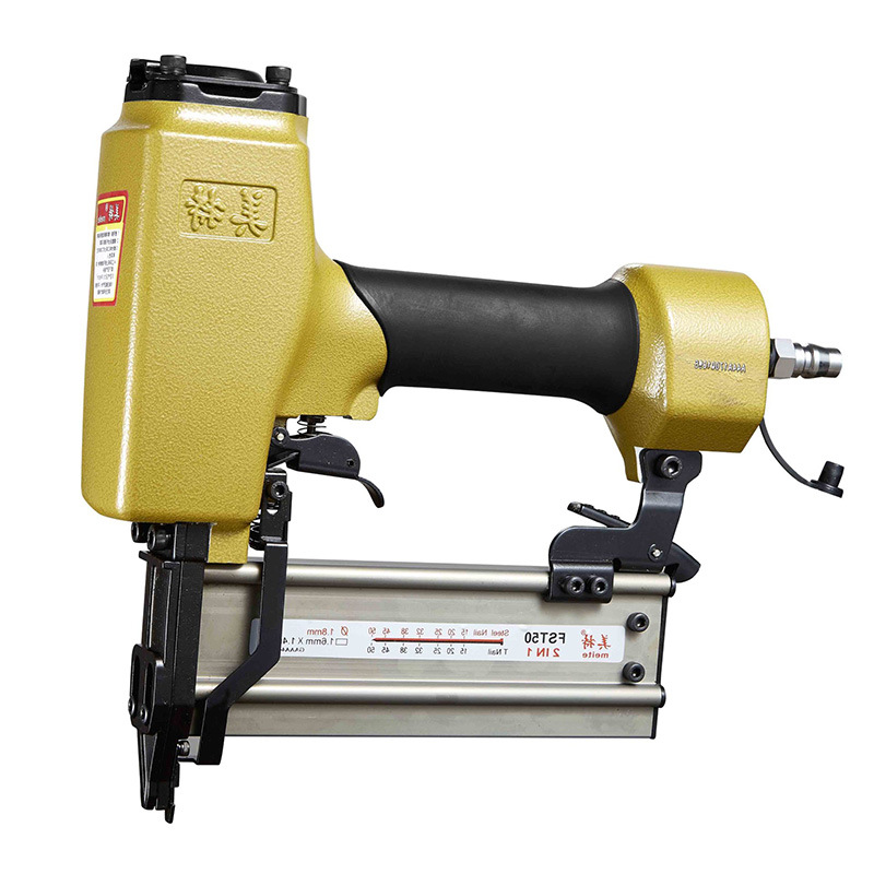 美特FST50细头钢钉枪  T型直钉 细钢钉两用，适用踢脚线 线槽钉枪