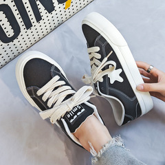 2024 Spring New Couple Breathable Canvas Shoes Men's Board Shoes Versatile White Sneakers Fashion Casual Shoes Wholesale Men's Shoes