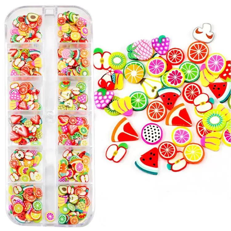 2020指甲亮片蝴蝶结彩色软钻石不规则半糖蝴蝶結美甲贴饰品ins风