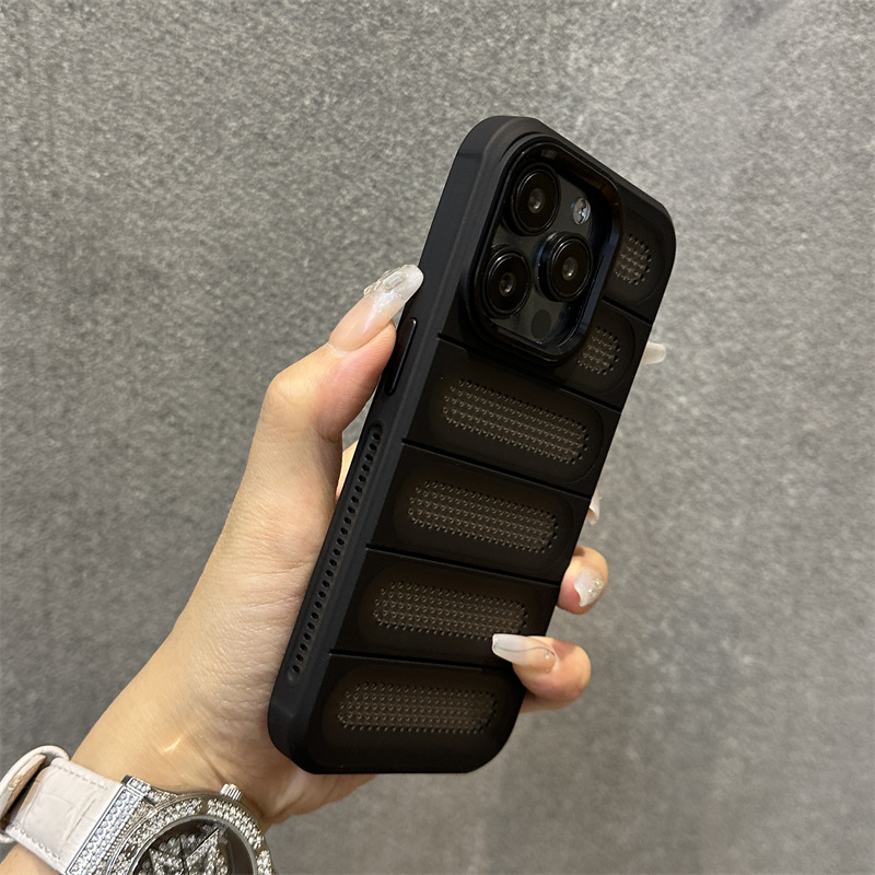 Ice Silk Armor Cooling Honeycomb iPhone Case