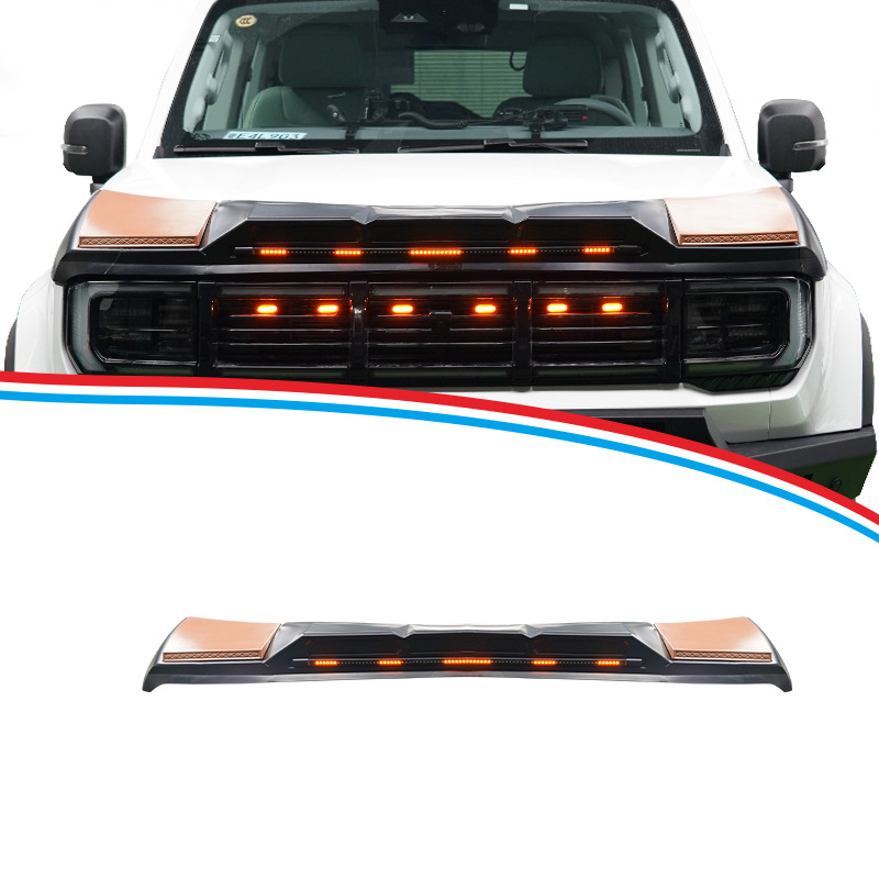 2024 Beijing BJ40C con bloque de arena y grava ligero marquesina especial con alerón trasero ligero Piezas de modificación del coche