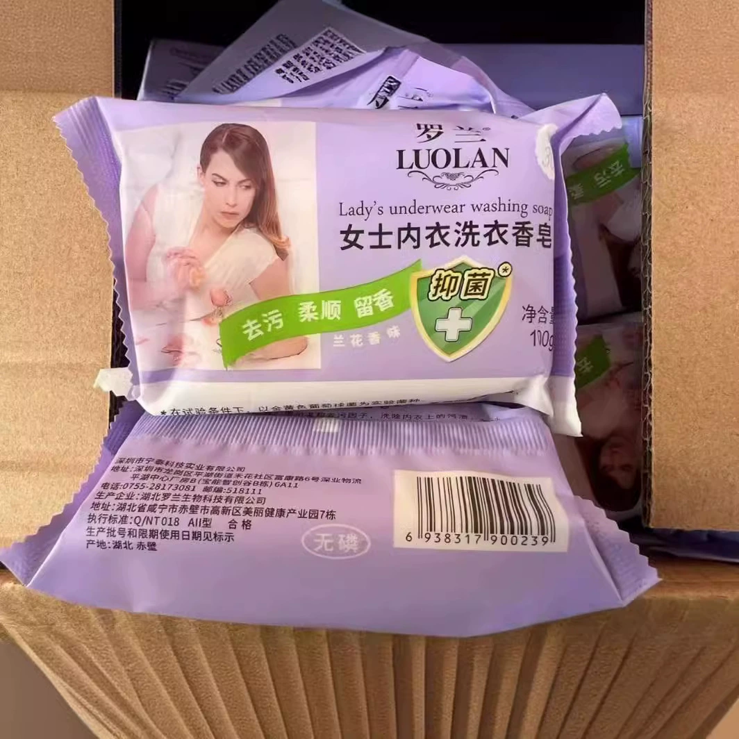 Старомодный национальный продукт Loland Ladies Нижнее белье Мыло для стирки 100 кран цветок аромат коробки 72