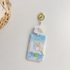 Travel card case for elementary school students, card holder, backpack, pendant